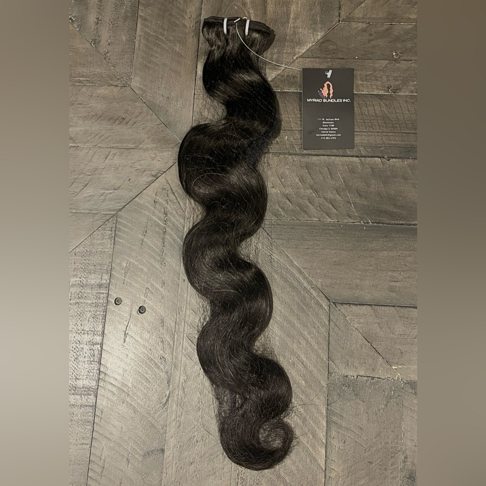 100% HUMAN HAIR SDD BUNDLE (Body Wave - 1b)